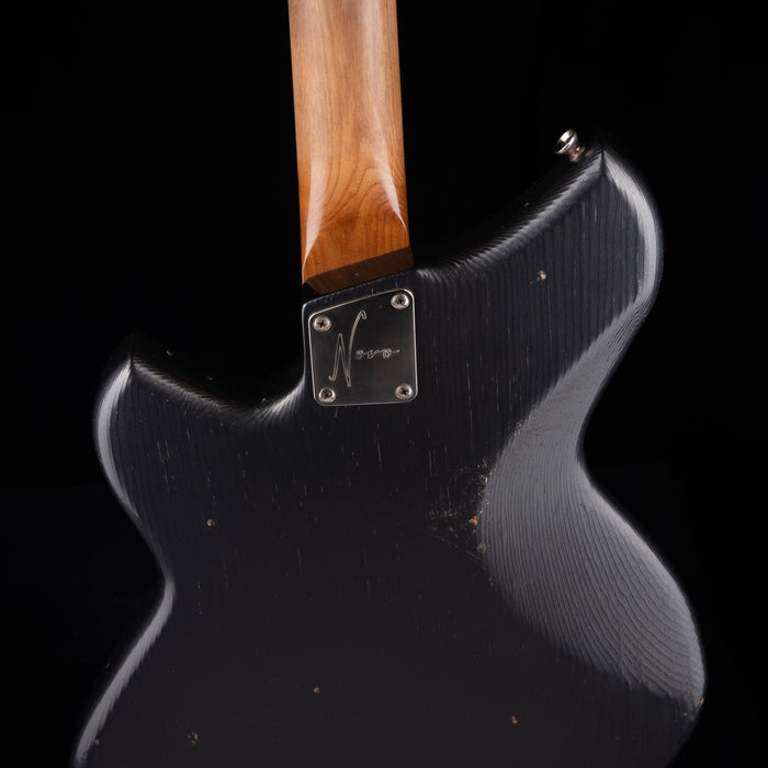 Novo Serus J Light Distress Charcoal Frost Electric Guitar with Soft Case