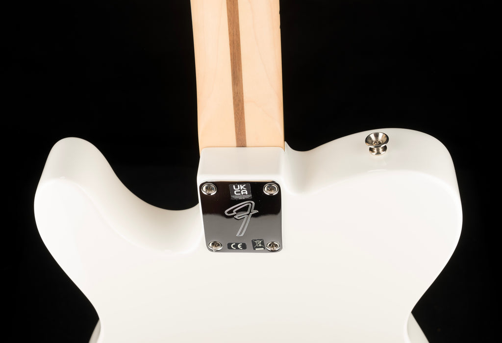 Used Fender Player Telecaster with Custom Shop Twisted Tele Pickups Polar White