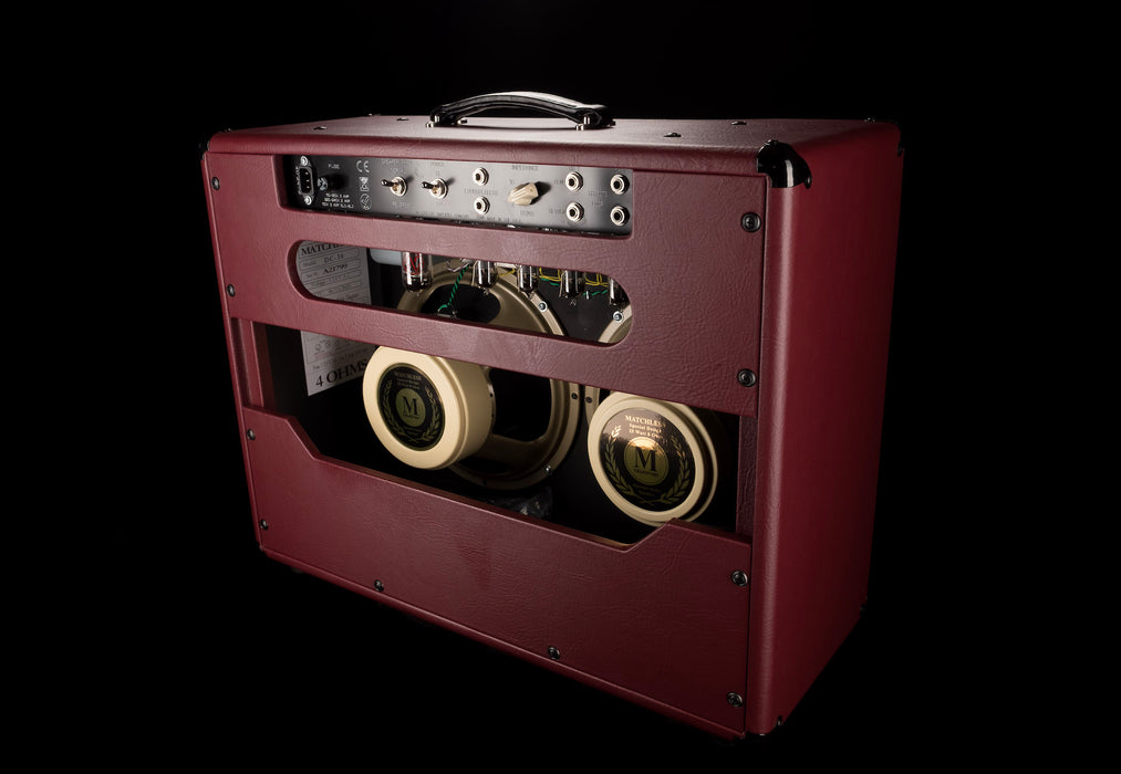 Matchless DC-30 2x12" Custom Color Dark Burgundy Guitar Amp Combo