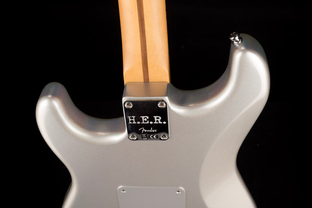 Used Fender H.E.R. Stratocaster Chrome Glow