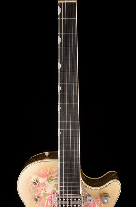Pre Owned Gretsch Custom Shop Masterbuilt G6134CS 1959 Gold Paisley Penguin Relic