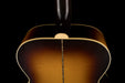 Used Gibson Custom Shop 1957 SJ-200 Vintage Sunburst with Case Closeup Back