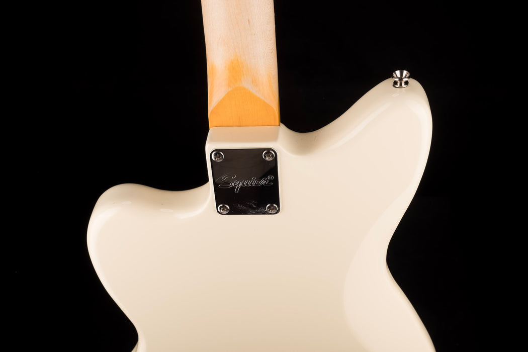 Pre Owned Squier J Mascis Jazzmaster Vintage White With Gig Bag