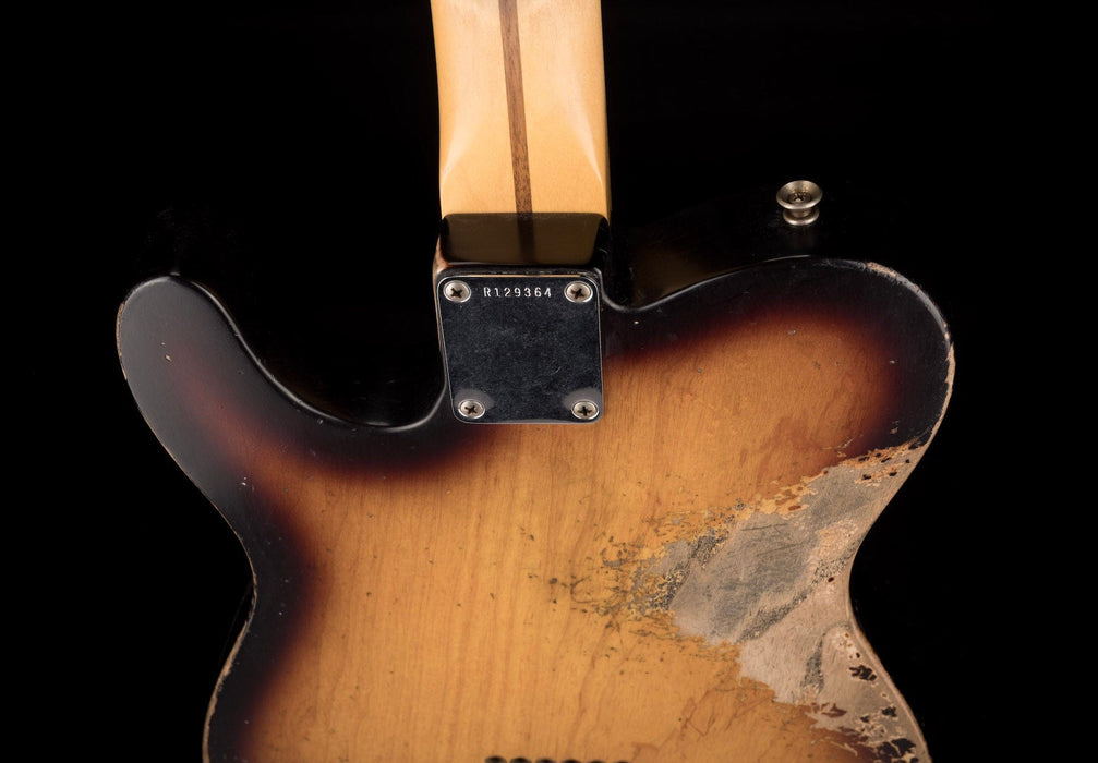 Fender Custom Shop Masterbuilt Austin MacNutt 1955 Telecaster Heavy Relic 2-Tone Sunburst With Case