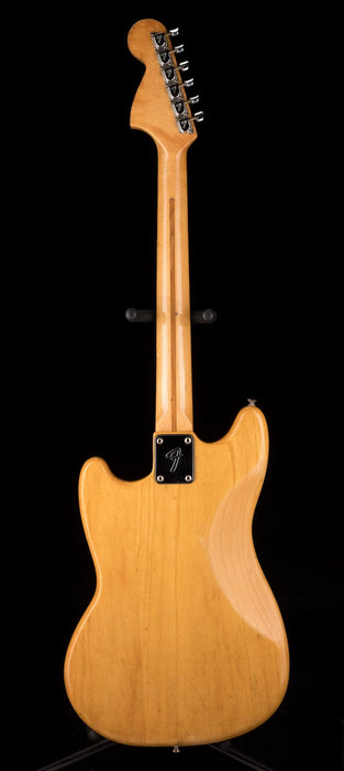 Pre Owned 1976 Fender Mustang Natural With OHSC