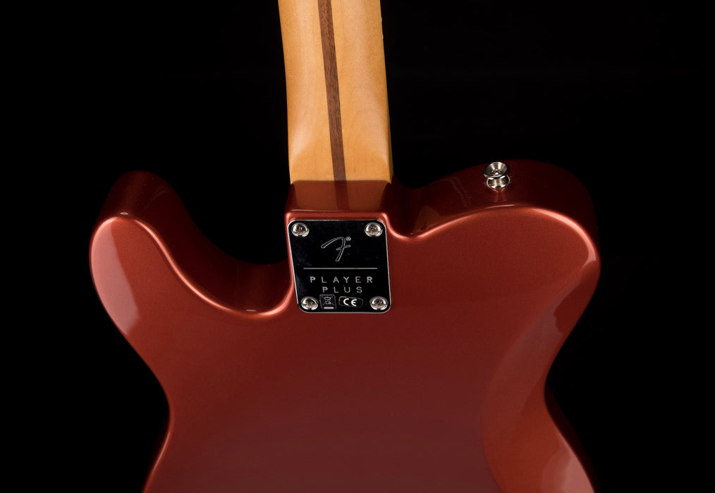 Used 2021 Fender Player Plus Nashville Telecaster Aged Candy Apple Red With Gig Bag