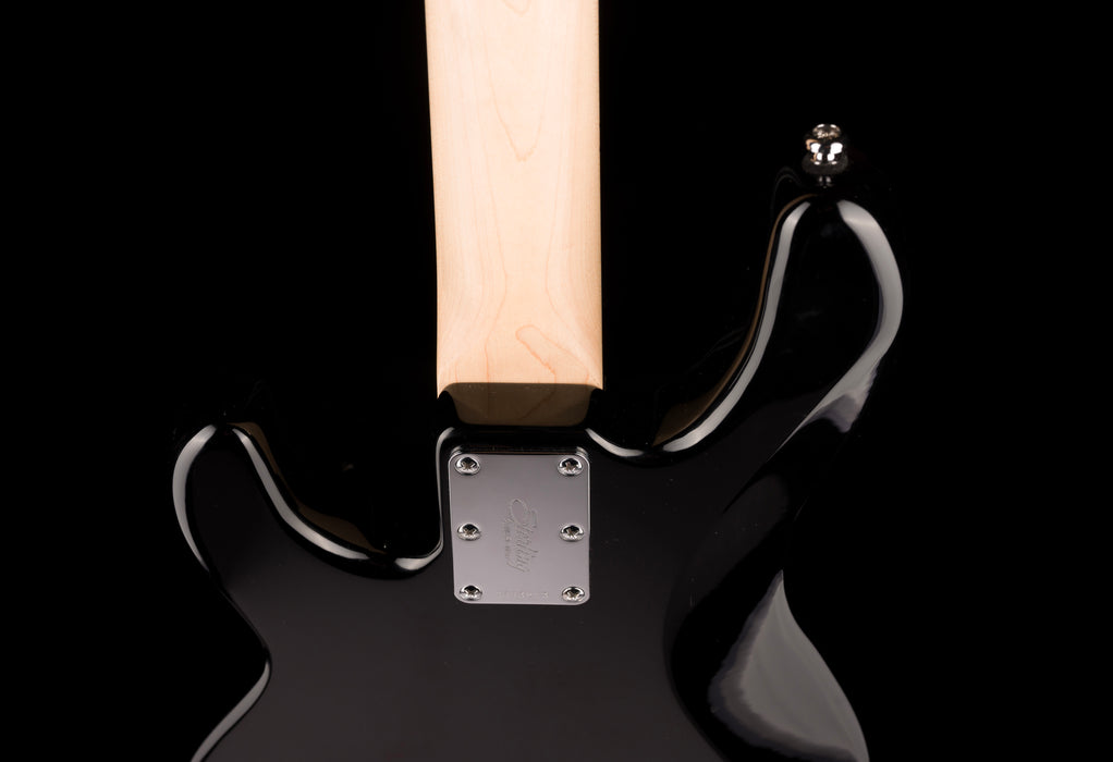 Pre Owned Ernie Ball Music Man Stingray Short Scale Bass Black With Gig Bag