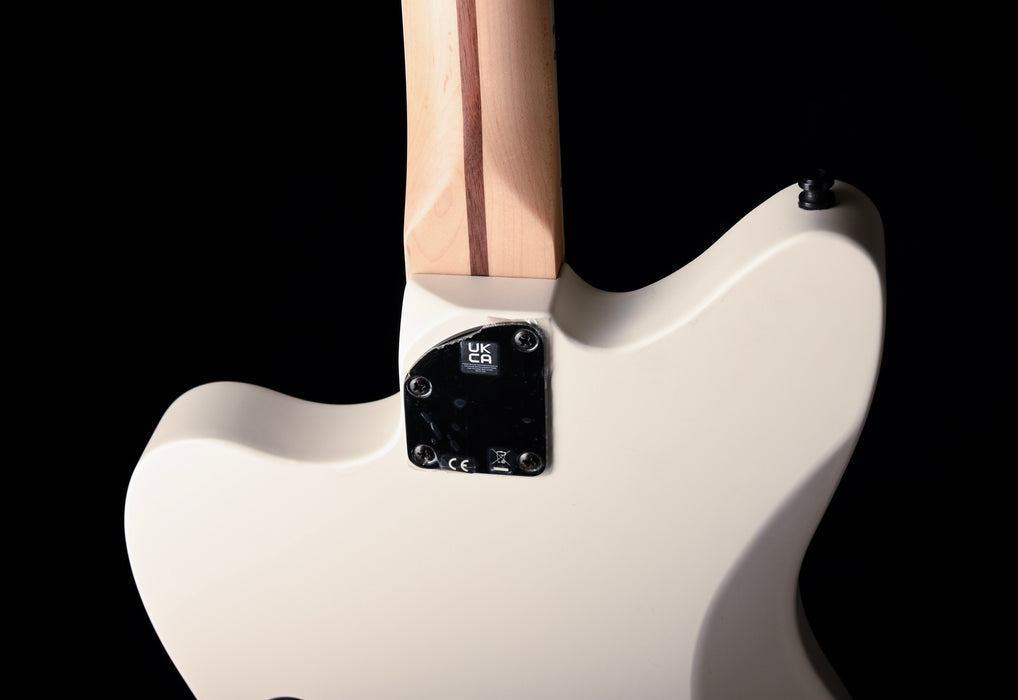 Used Fender Artist Series Jim Root Jazzmaster V4 Flat White with OHSC