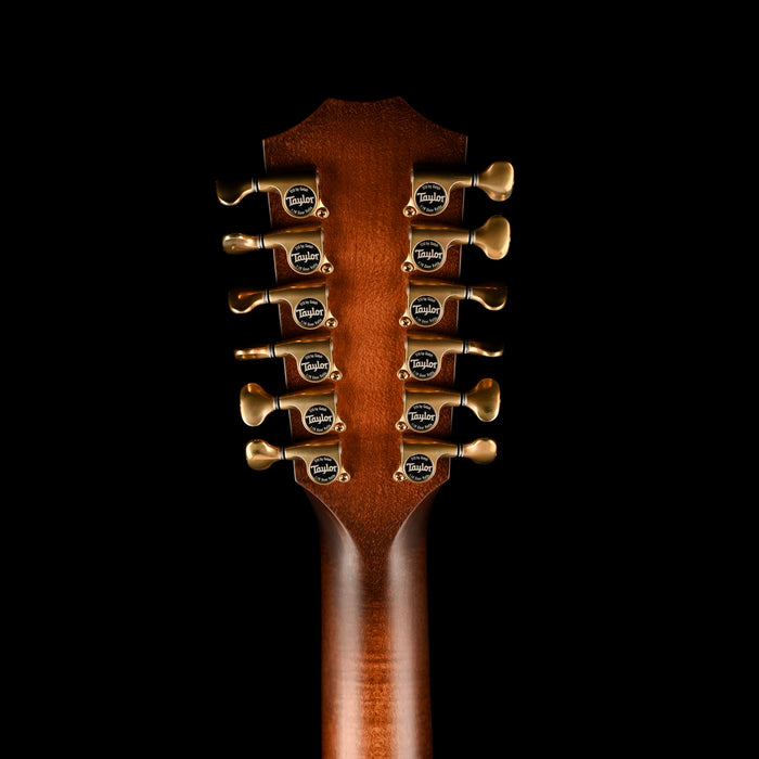 Used Taylor Builder's Edition 652ce 12 String Wild Honey Burst Acoustic Electric Guitar With OHSC