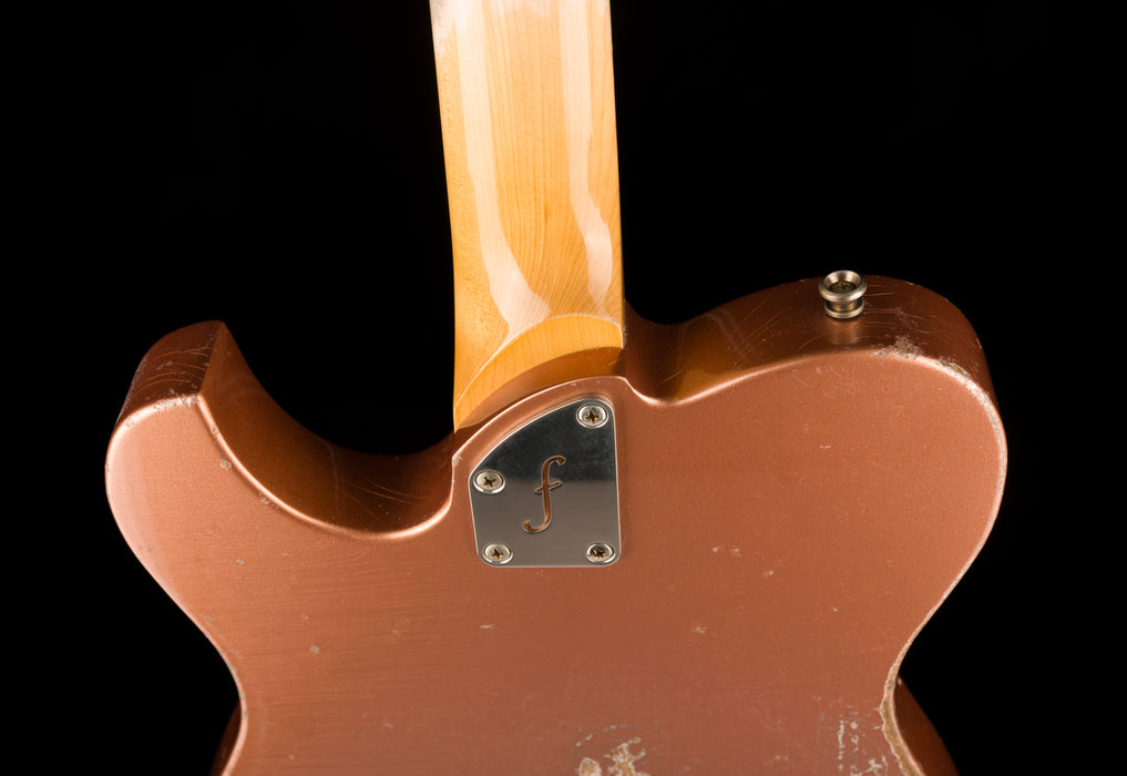 Fano Oltre TC6 P-90 Medium Distress Copper with Gig Bag
