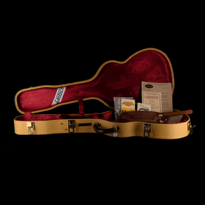 Pre Owned Gretsch Custom Shop Masterbuilt Stephen Stern G6128-59 Duo Jet NOS Orange With OHSC
