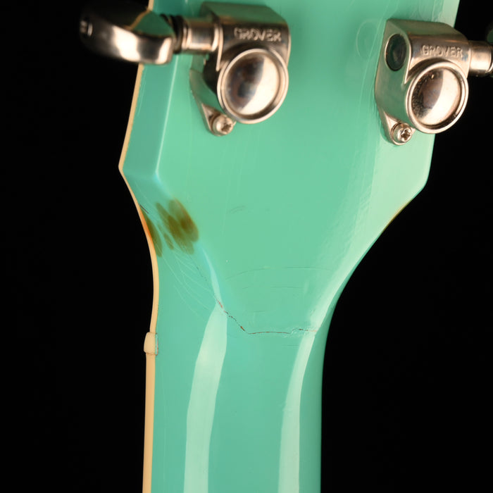Pre Owned 1997 Gibson Custom Shop Les Paul Catalina Cascade Green With OHSC
