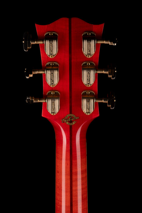 Used 2016 Gibson Limited Edition SJ-200 Trans Cherry - One of 50 - With Mono Case