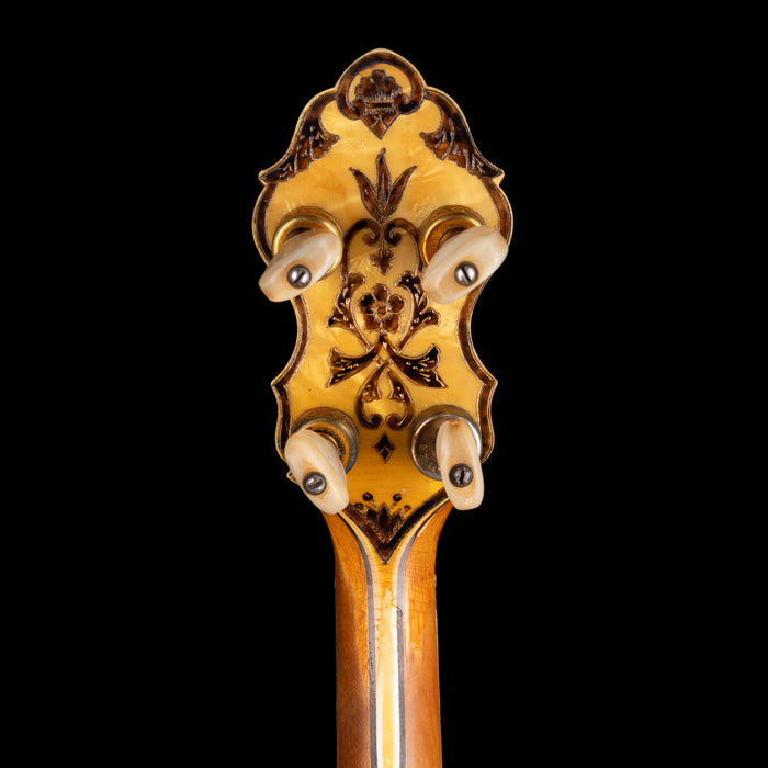 Vintage 1930's Bacon and Day Montana Silver Bell Style No. 4 Tenor Banjo with OHSC - Frank Ovanin Collection