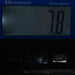 Digital scale displaying weight with 'Brecknell' branding