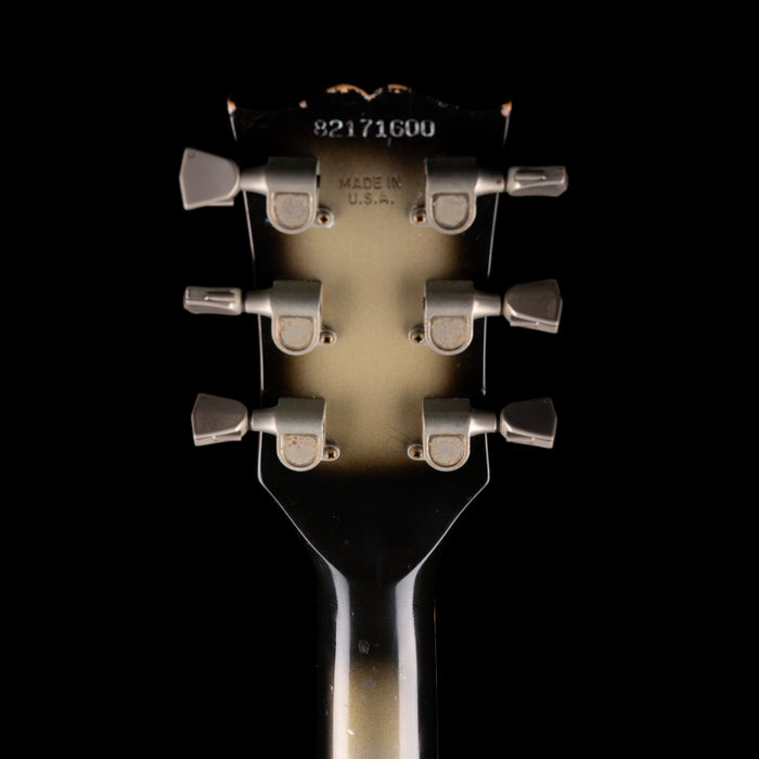 Pre Owned 1981 Gibson Les Paul Custom Silverburst With OHSC