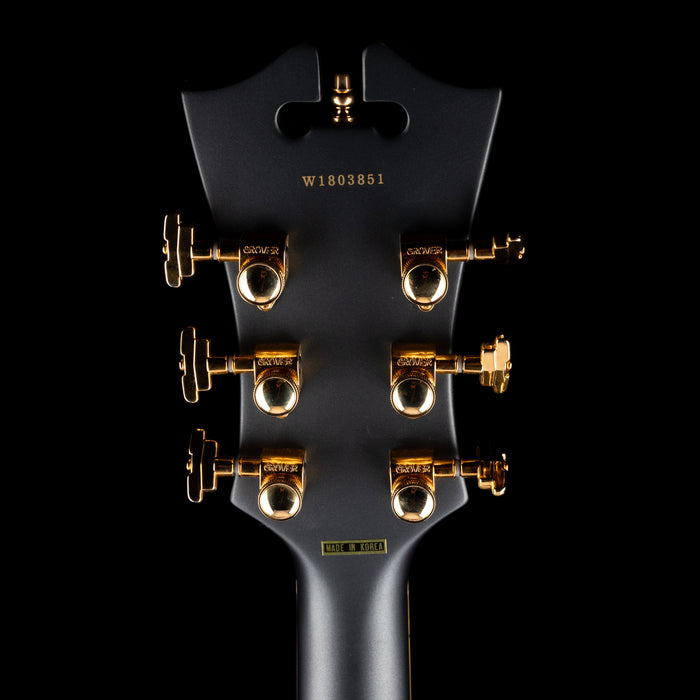Pre-Owned D’Angelico Deluxe DLX-175 Hollow Body Matte Midnight With OHSC
