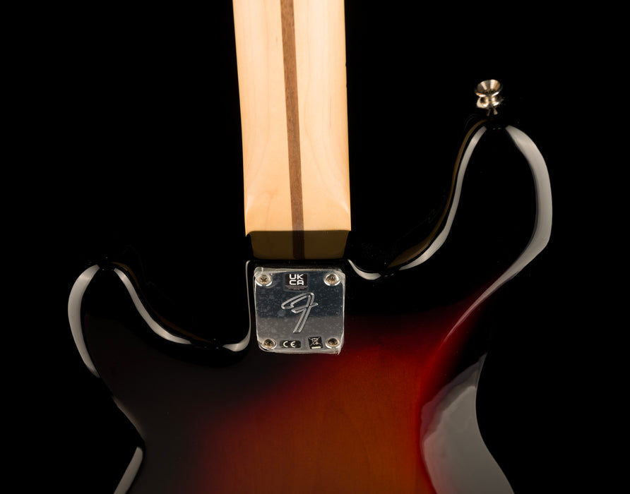 Used Fender Player Precision Bass Maple 3-Tone Sunburst With OHSC