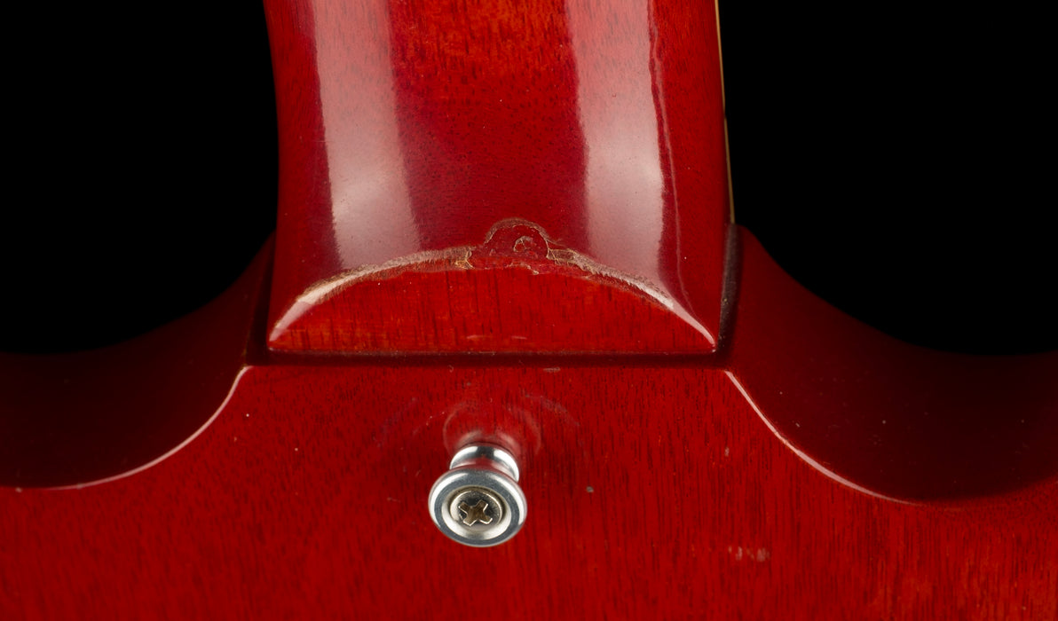 Pre Owned Gibson SG Standard '61 Stop Bar Vintage Cherry With OHSC