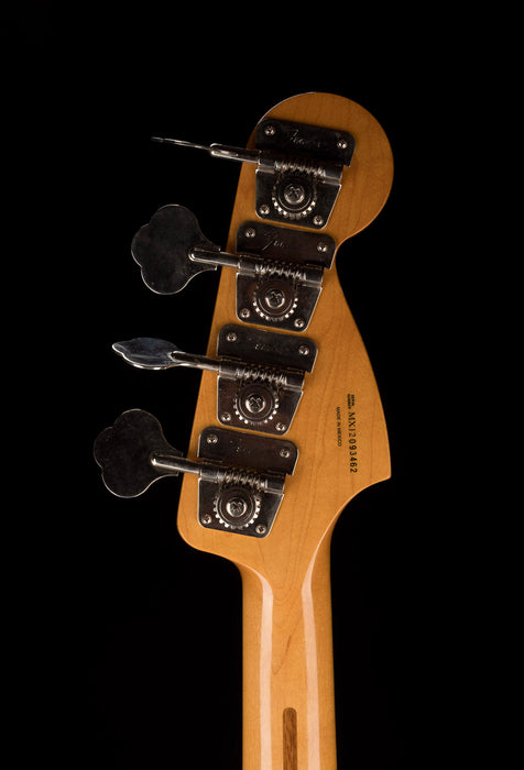 Used Fender Pawn Shop Reverse Jaguar Bass Candy Apple Red