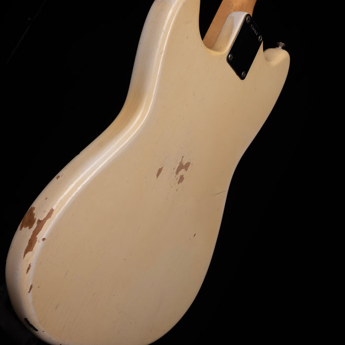 Vintage 1963 Fender Duo-Sonic Olympic White with OHSC