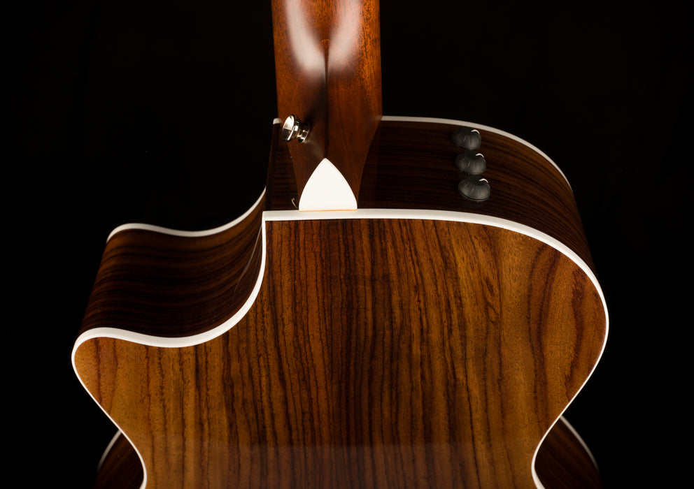 Taylor 412ce-R Grand Concert Indian Rosewood Tobacco Sunburst Acoustic Electric Guitar with Case - 1204123126  Demo