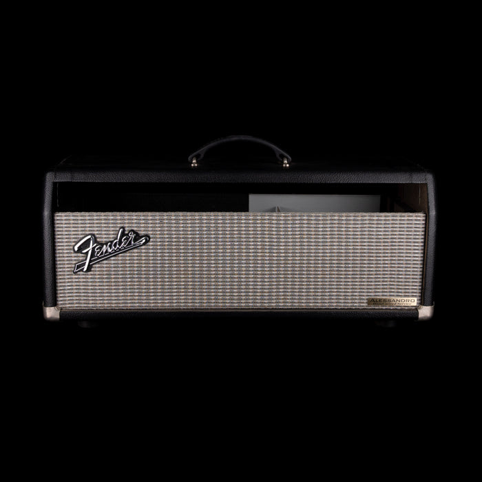 Pre-Owned Custom/Modified Alessandro Fender '65 Deluxe Reverb Head & Matching Cab - Fawn
