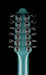 Pre Owned Reverend Airwave 12 String Semi Hollow Body Guitar Deep Sea Blue