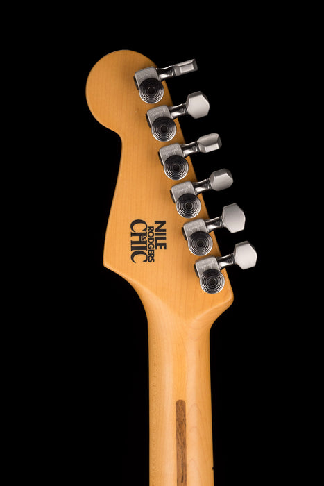 Used Fender Nile Rodgers Hitmaker Stratocaster Olympic White with OHSC