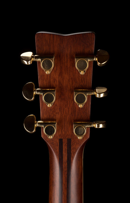 Used Yamaha LL6 ARE Original Jumbo Mahogany Natural Acoustic Electric Guitar With Gig Bag