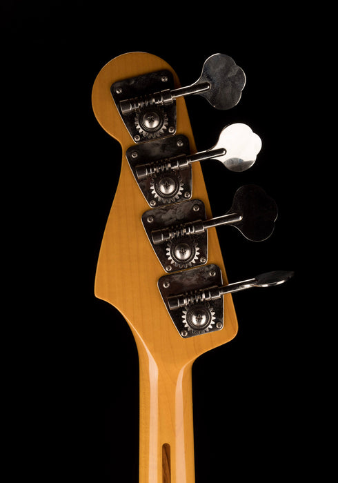 Pre Owned 2008 Fender Jaguar Bass Crafted in Japan 3-Tone Sunburst With Case