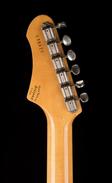 Fano Oltre JM6 Light Distress Red Burst with Gig Bag