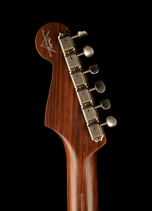 Pre Owned Fender Custom Shop 1957 Stratocaster Rosewood Neck Black With OHSC