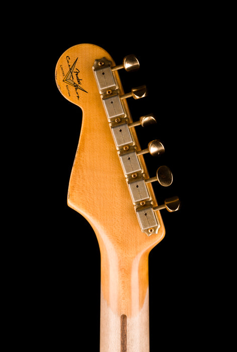 Fender Custom Shop Limited Edition 1954 Stratocaster Relic Faded Aged Olympic White