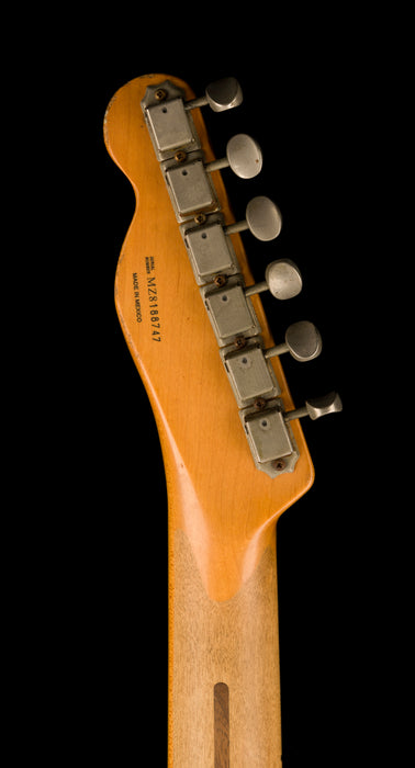 Pre Owned Partscaster with 2008 Fender Road Worn Neck Tele and MJT Gold Body