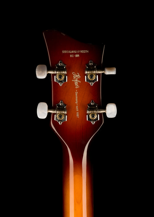 Pre Owned Hofner Violin B-Bass HI-Series Sunburst With Case