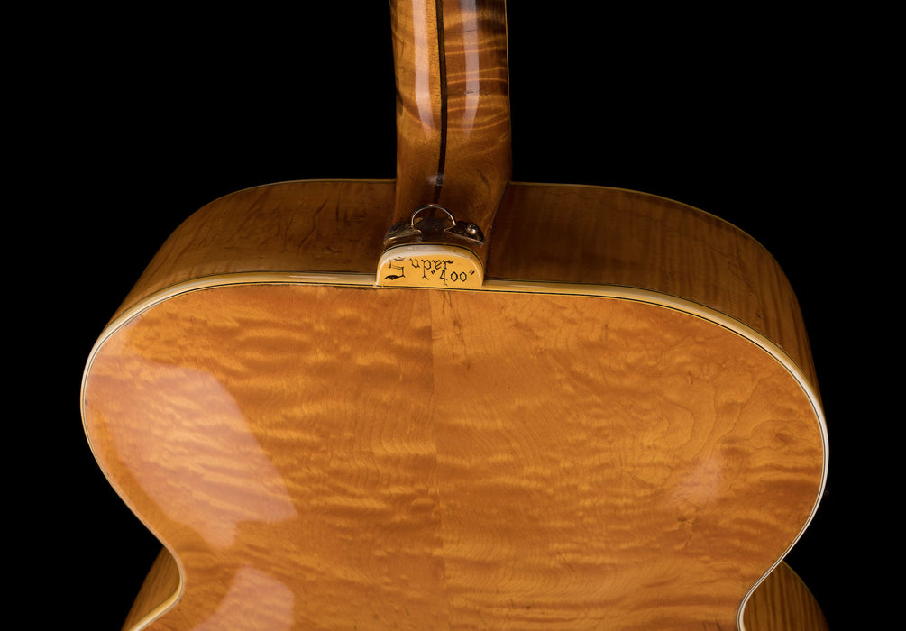 Vintage 1940 Gibson Super 400E Natural with Case - Ry Cooder Collection