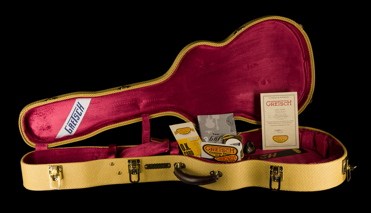 Gretsch Custom Shop Masterbuilt G6128CS-59 Koa Duo Jet With Case