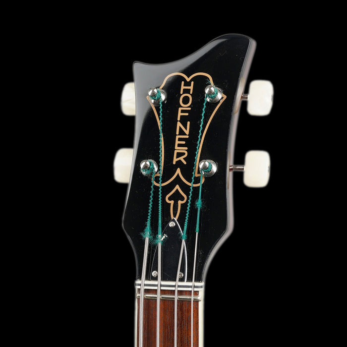 Hofner Contemporary Violin Cavern Bass - Sunburst - HCT-500-1-CVSB-O Headstock