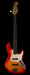 Pre Owned Fender American Deluxe Jazz Bass Aged Cherry Burst With OHSC