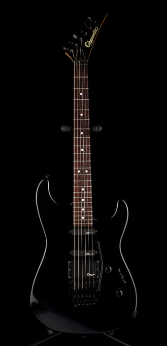 Used Charvel Charvette HSS Black Made in Japan with OHSC