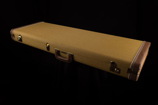 Used Fender Custom Shop Deluxe Tweed G&G Hardshell Stratocaster Telecaster Case with Red Interior