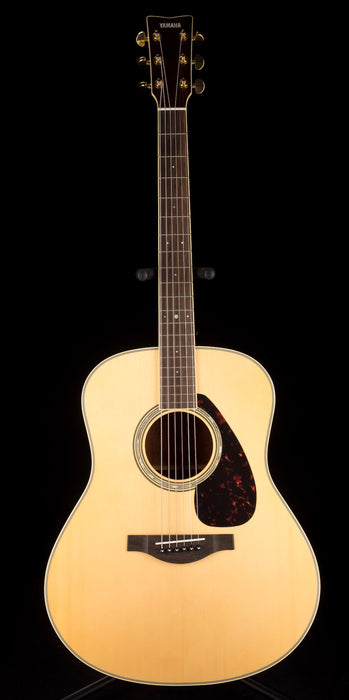 Used Yamaha LL6 ARE Original Jumbo Mahogany Natural Acoustic Electric Guitar With Gig Bag