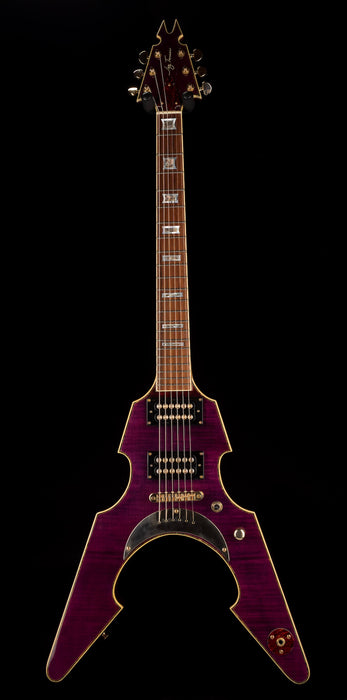 Turser Warlock Flying V Red With Gig Bag