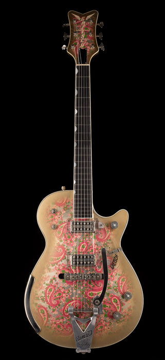 Pre Owned Gretsch Custom Shop Masterbuilt G6134CS 1959 Gold Paisley Penguin Relic
