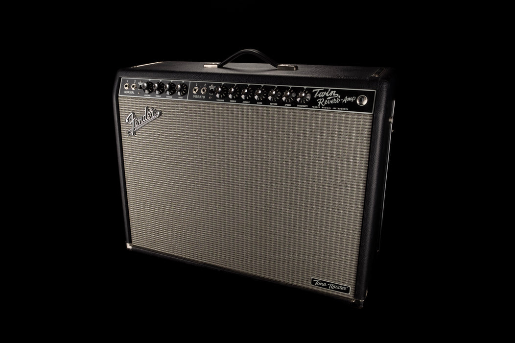 Used Fender Tone Master Twin Reverb Black Guitar Amp Combo