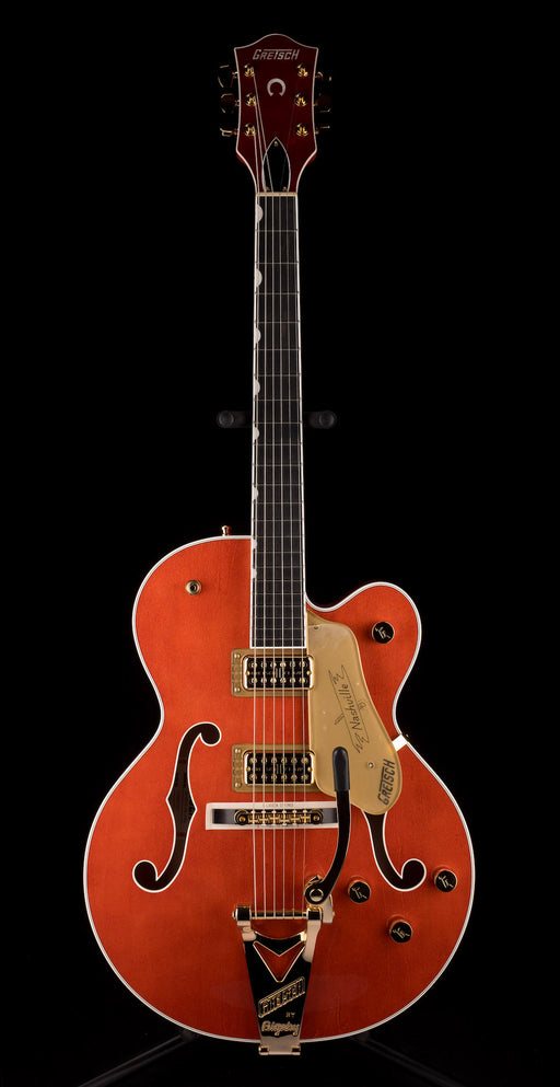 Gretsch G6120TG Players Edition Nashville Hollow Body with Bigsby Orange Stain with Case