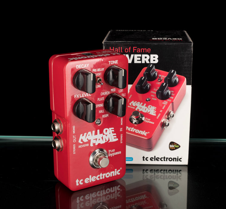TC Electronic Hall of Fame Reverb Pedal With Box