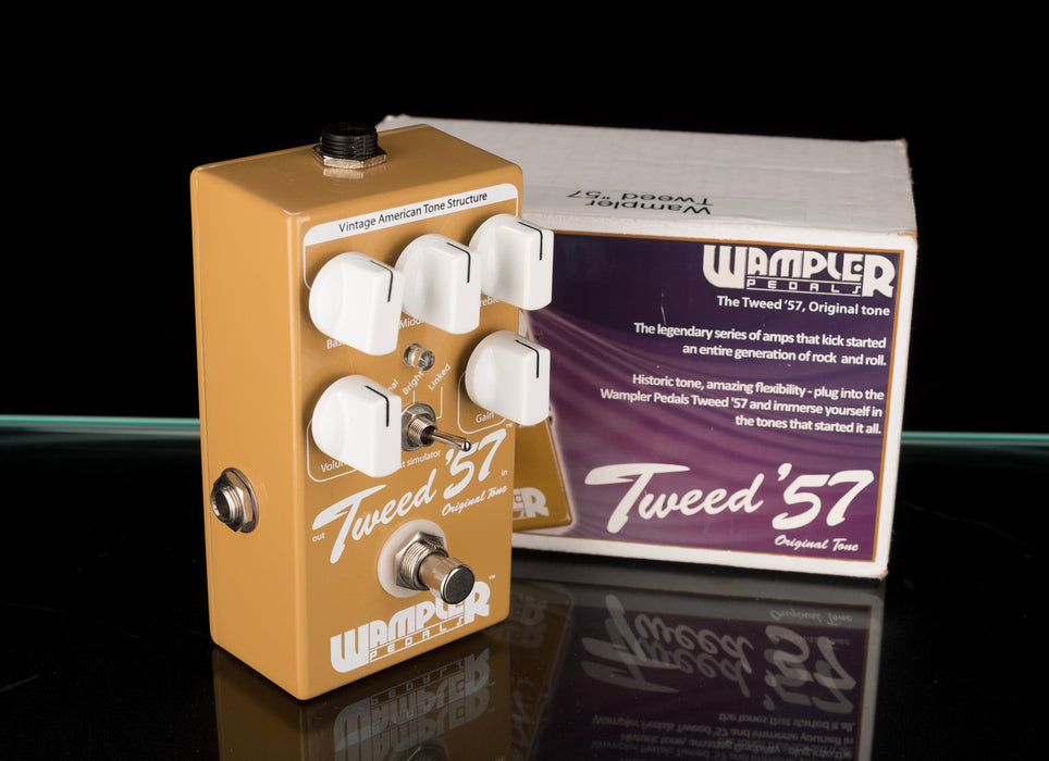 Wampler Tweed 57 Overdrive Pedal With Box