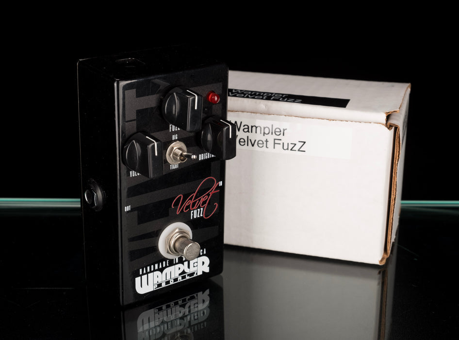 Used Wampler Velvet Fuzz Pedal With Box